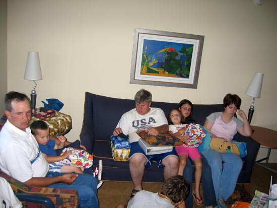 burnett family reunion in San Diego, CA